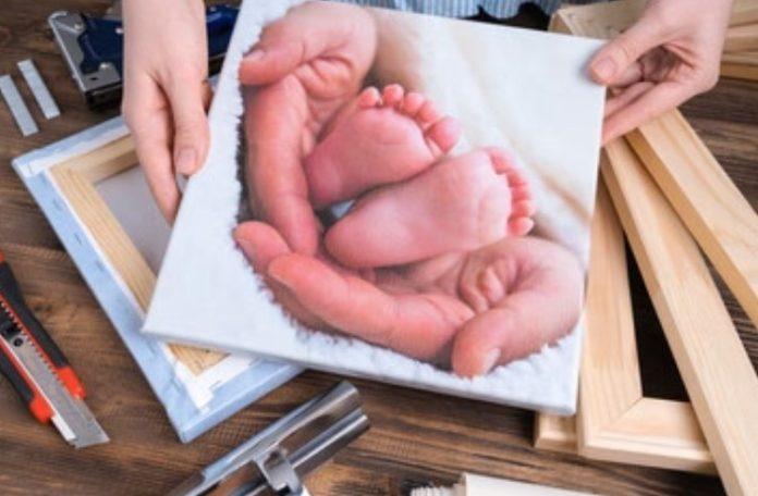 buy custom printed framed canvas online