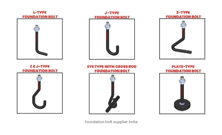 Foundation bolt supplier India