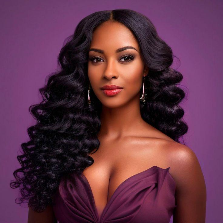 Great Look With Deep Wave Closure Wigs