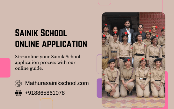 Sainik School online application