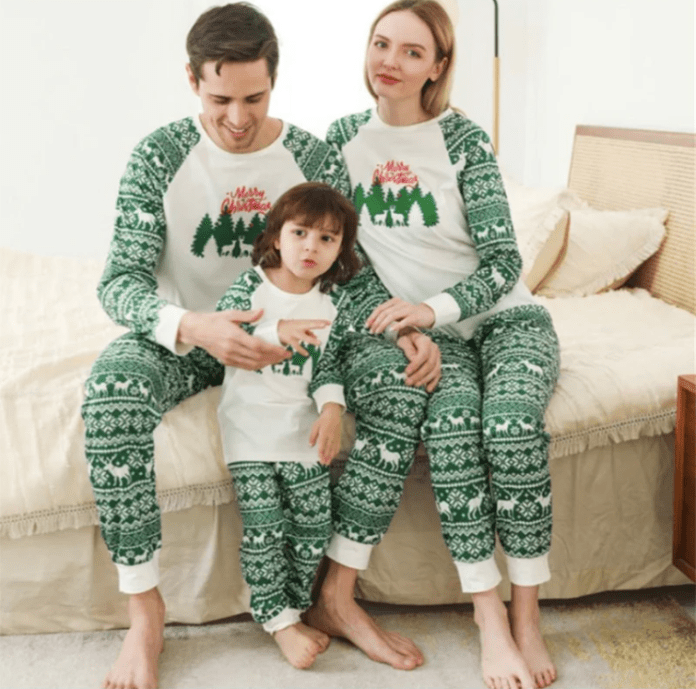 family Christmas pyjamas uk