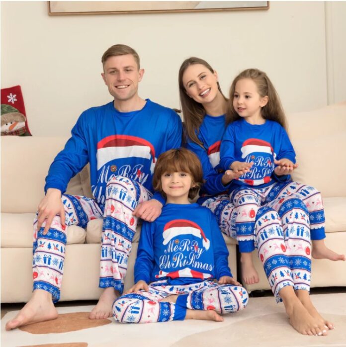 family Christmas pyjamas UK