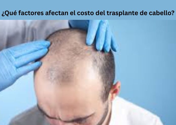 ¿Qué factores afectan el costo del trasplante de cabello?